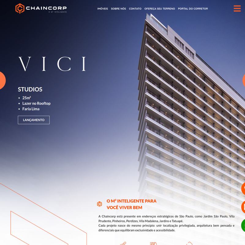 Site publicado: Chaincorp