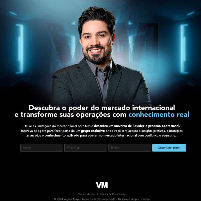Site publicado: Vagner Mayer